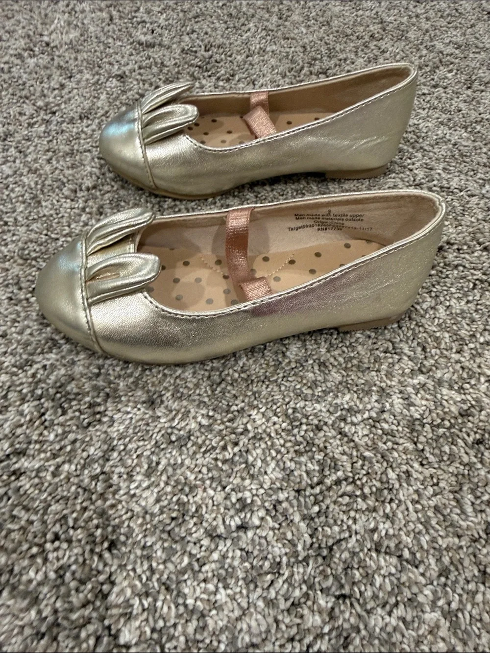Cat & Jack shimmery metallic